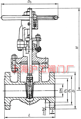 Z41HZ41Y  150(Lb)~600(Lb) ШʽlyҪμY(ji)(gu)ߴʾD